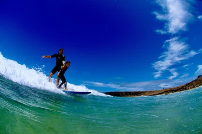 surf in Fuerteventura tandem