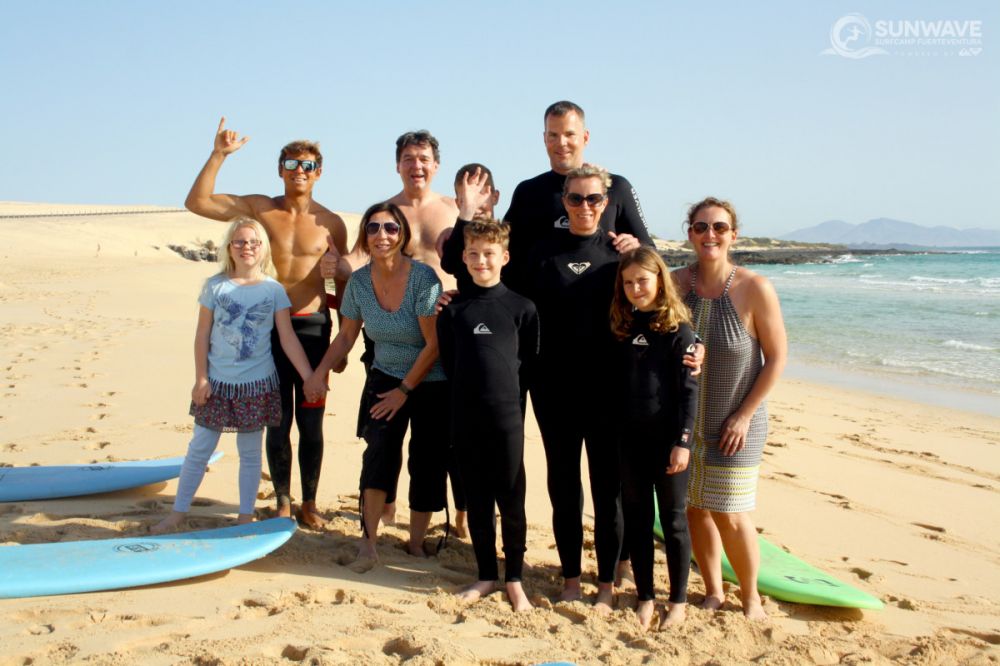 Family Surf Vacation Fuerteventura